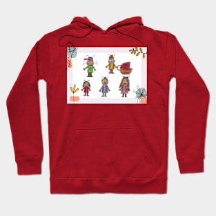 Family Going for a Walk Hoodie